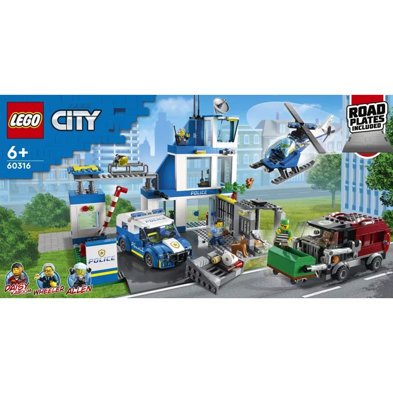 LEGO City 60316 poliisiasema