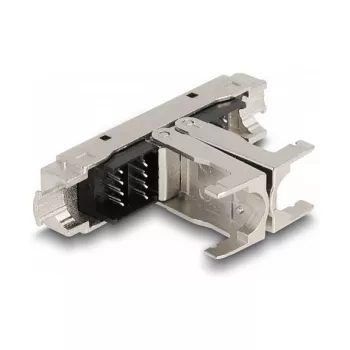 DeLOCK RJ45-liitos LSA-LSA Cat.6A työkaluton musta