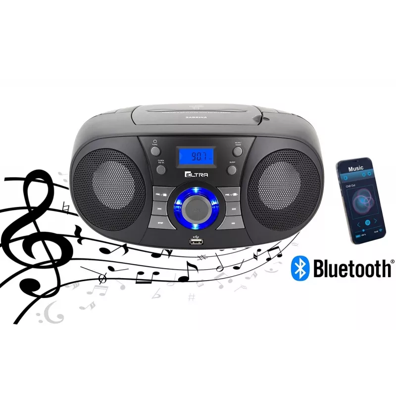 Eltra Radio Sabrina CD 60BT musta