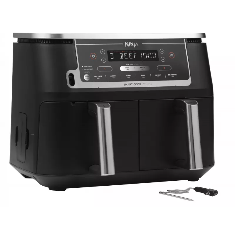 Ninja AF451EU kuumailmafriteerauskeitin Single 9,5 L 2470 W musta
