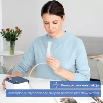 Kannettava inhalaattori Beurer IH16 sumutin astmalle ja hengitysterapiaan