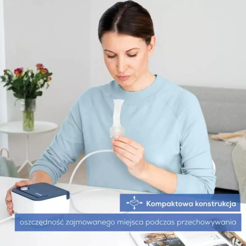 Kannettava inhalaattori Beurer IH16 sumutin astmalle ja hengitysterapiaan