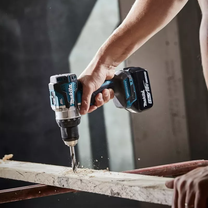 Makita DDF489RTJ akkuruuvinväännin/iskuruuvinväännin 1800 kierr./min musta, sininen, teräs