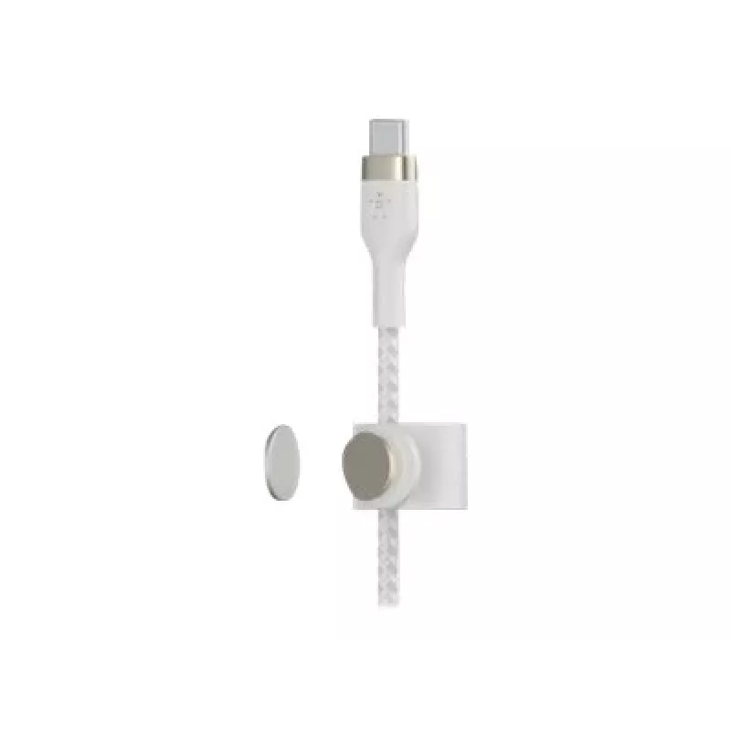 Belkin BOOST CHARGE - Lightning-kaapeli - 24-pin USB-C uros - Lightning uros - 1 m - valkoinen - Apple iPad/iPhone/iPod (Lightning)