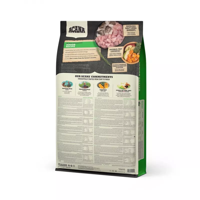 ACANA Senior - kuivaruoka koirille - 11,4 kg