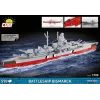Rakennussarja Cobi taistelulaiva Bismarck malli, 590 osaa