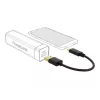 DeLOCK USB-latauskaapeli Type-A USB Type-C 15 cm musta