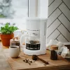 Adler AD 4383w suodatinkahvinkeitin jauhetulle kahville 1,5 L valkoinen
