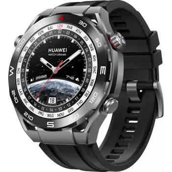 Huawei Watch Ultimate – älykello rannekkeella – hydrattu nitriilikumi (HNBR) – ranteen ympärysmitta: 140–210 mm – näyttö 3,8 cm (1,5