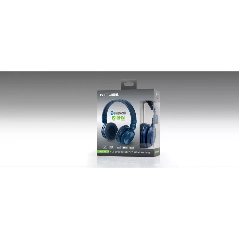 Muse | M-276BTB | langaton | on-ear | mikrofoni | langaton | sininen