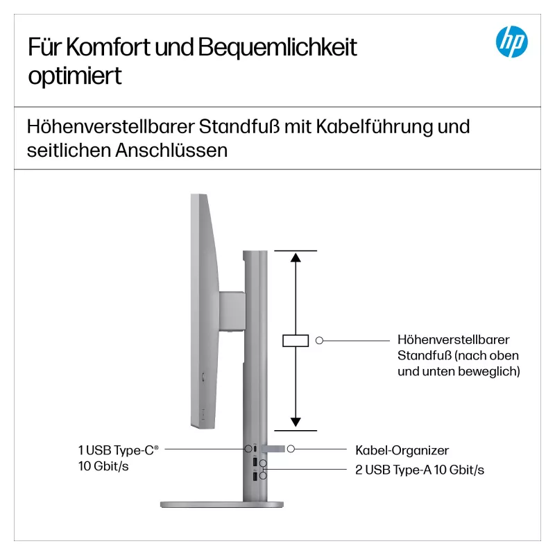 HP OmniStudio X 27-cs1077ng 27 tuuman FHD-kosketusnäyttöinen All-in-One-tietokone, Intel Core Ultra 7 256V, 16 GB RAM, 1 TB SSD