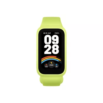 Kuntoranneranneke Xiaomi 9 Active vihreä — sykemittari, aktiivisuusranneke, malli 70783