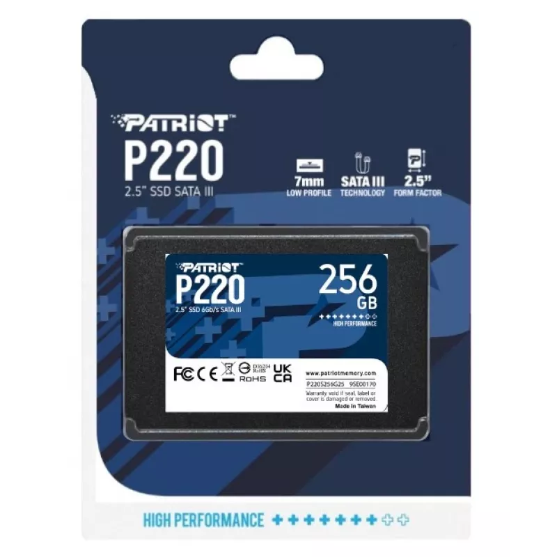 SSD-asema Patriot P220 256 GB 2,5