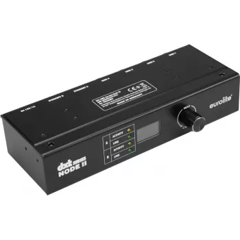 Valo-DMX-pikseli-Art-Net-node EUROLITE DXT 70064851, Art-Net-DMX-silta, 2 universumia