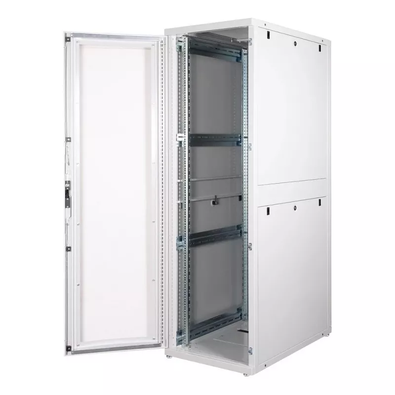 Vapaasti seisova kehikko ROLINE 19 tuuman palvelinkaappi Pro 42U 600x1000 harmaa