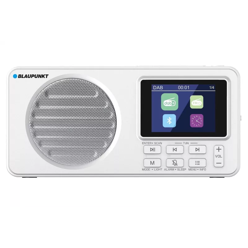 Blaupunkt DR6WH kannettava radio valkoinen