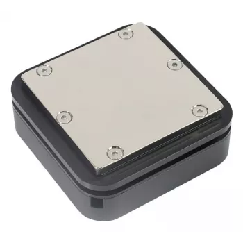 Vesijäähdytyslohko Alphacool Core 1 LT Acetal Copper musta 72 mm