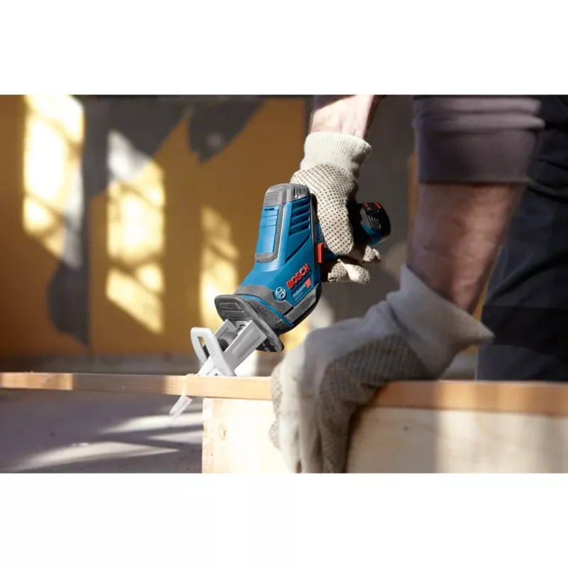 Bosch GSA 12V-14 Professional akkukäyttöinen puukkosaha, 12 V, ilman akkua, sininen/musta