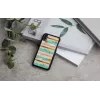 iKins Pop Mint suojakuori iPhone XS/X:lle, musta