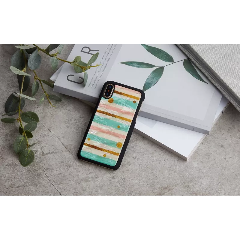 iKins Pop Mint suojakuori iPhone XS/X:lle, musta