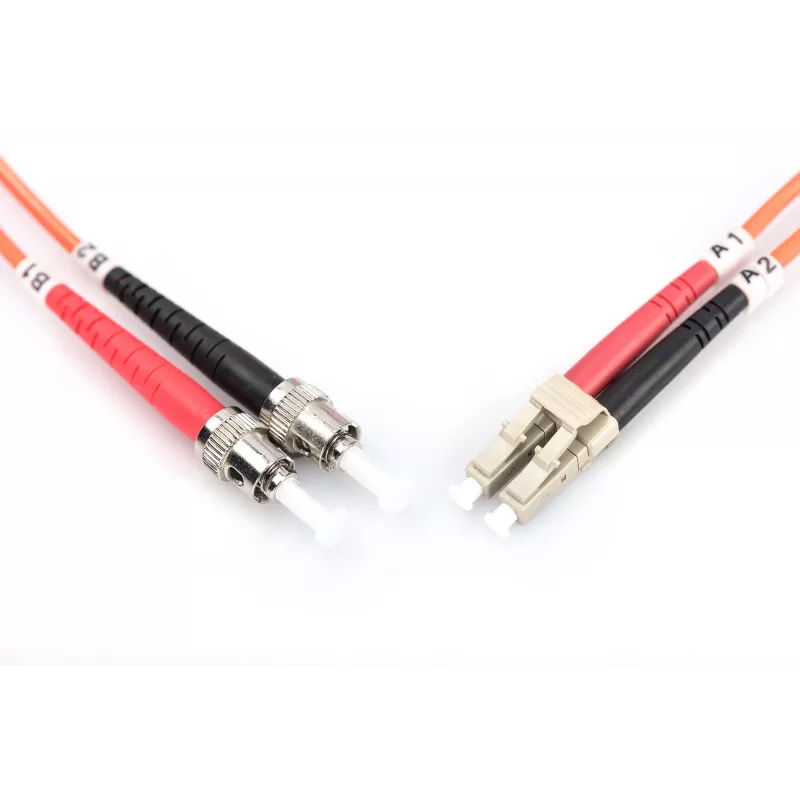 Kuitumultimode-patch-kaapeli - LC - ST - 10 m - I-VH - OM2 - LC - ST