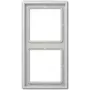 JUNG LS 982 LG - harmaa - duroplasti - ruuviton - JUNG - 81 mm - 152 mm