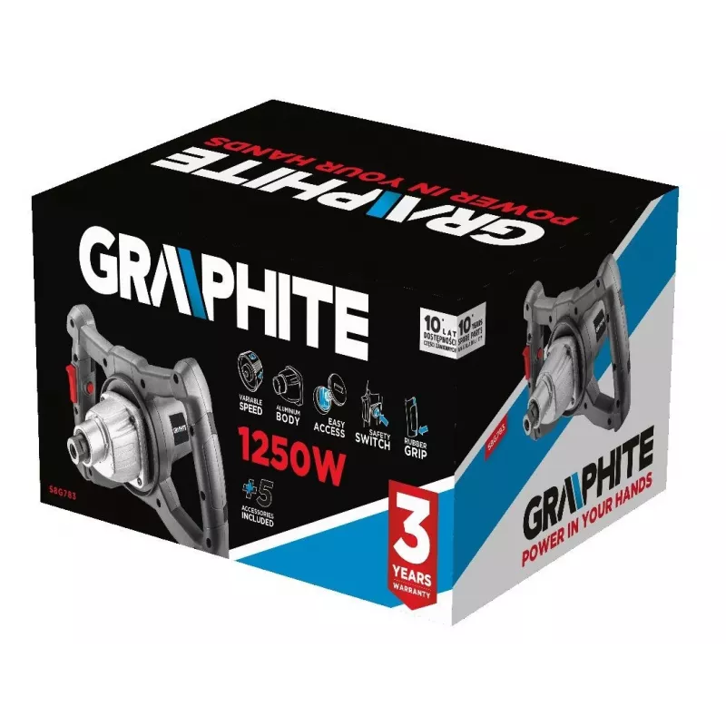 Porakoneen sekoituslisäosa Graphite 58G783