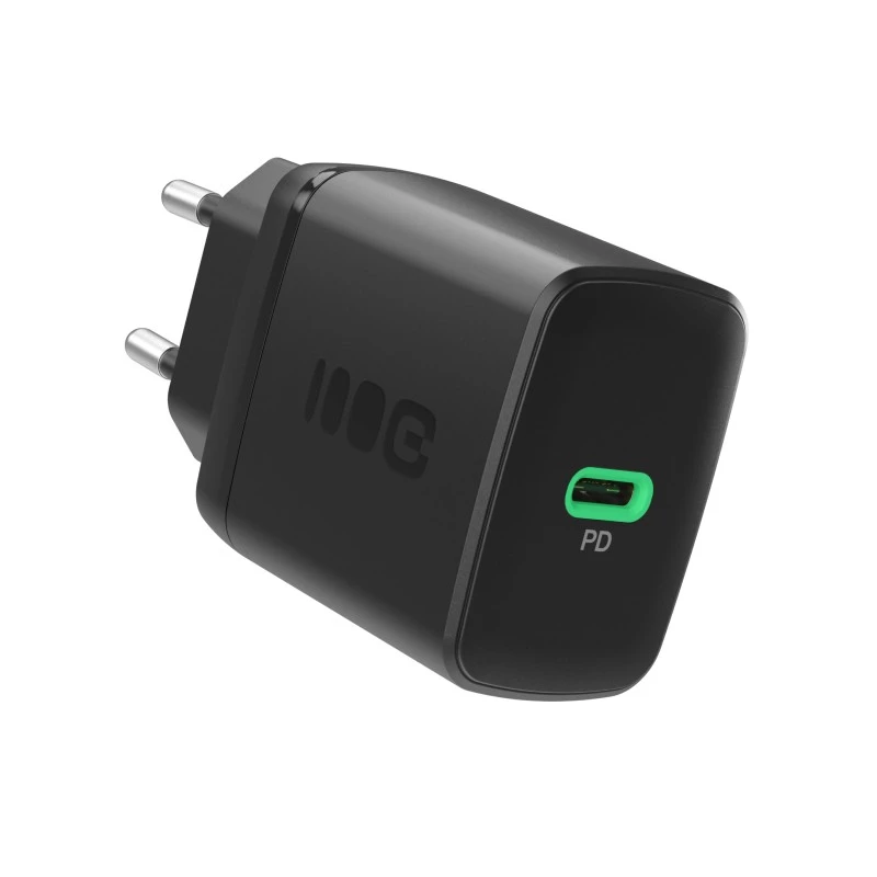Virtalähde Green Cell PowerSource Solo30 30W musta — USB-C yksiporttinen laturi