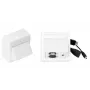 Vivolink WI221260 pistorasia HDMI + USB A + 3,5 mm valkoinen