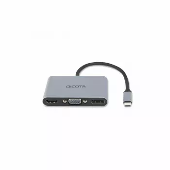 DICOTA D32064 telakointiasema tablet/älypuhelin/kannettava tietokone hopea