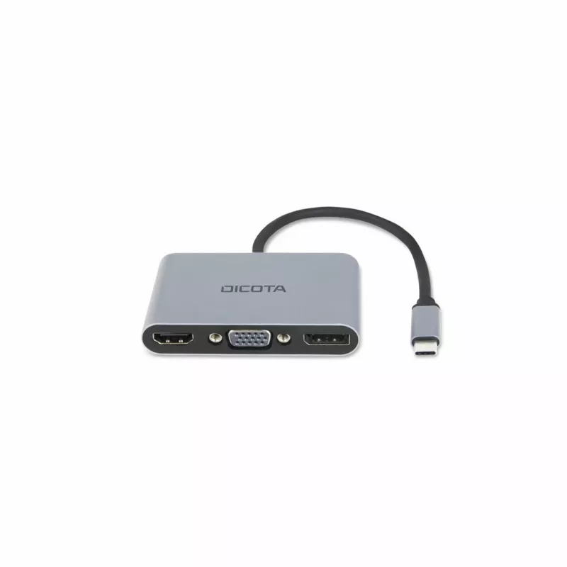 DICOTA D32064 telakointiasema tablet/älypuhelin/kannettava tietokone hopea