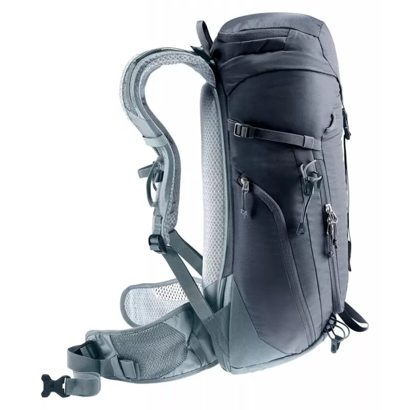 Reppu DEUTER Trail 18 I — päiväreppu, 18 L, musta/schiefer
