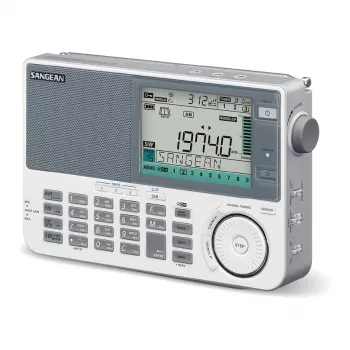 Kannettava radio Sangean ATS-909 X2 — valkoinen — AM FM SW digitaalinen viritin