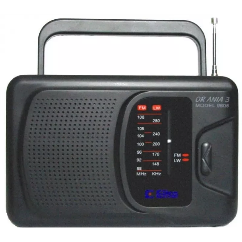 Radio verkko- ja paristokäyttö FM, LW Eltra Ania