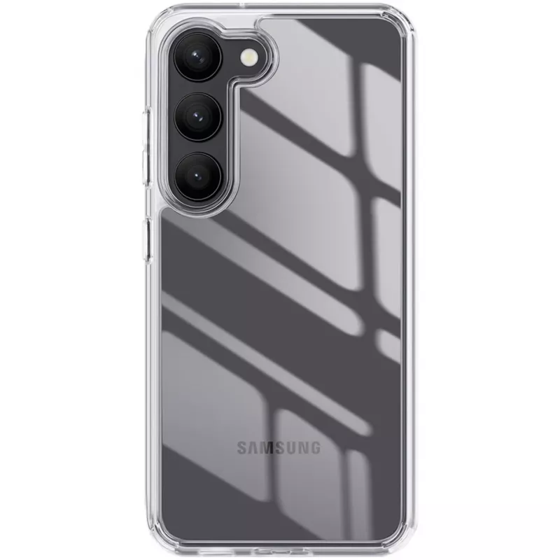 StyleShell SHOCKFlex (läpinäkyvä, Samsung Galaxy S23+)