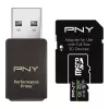 Muistikortti microSDXC Elite Prime 128GB + SD-sovitin + USB-A-kortinlukija
