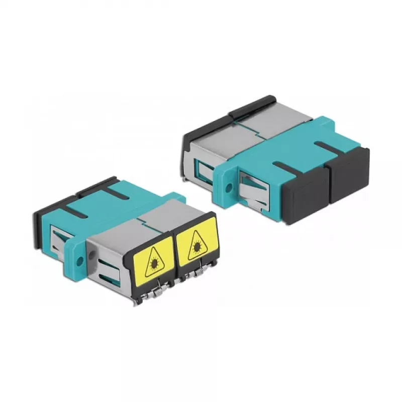 Kuitukytkin DeLOCK 86895 SC Duplex naaras-naaras Multimode aqua