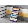 iKins suojakotelo Apple iPhone 8/7 — musta Equator-kuosi