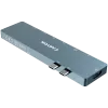 Lataustelakka 2xTB - 2xHDMI 2xUSB 3.0 2xUSB-C jack
