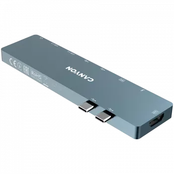 Lataustelakka 2xTB - 2xHDMI 2xUSB 3.0 2xUSB-C jack