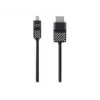 Mini DisplayPort - HDTV-kaapeli, 1,8 m, Mini DisplayPort, HDMI, uros, uros, musta