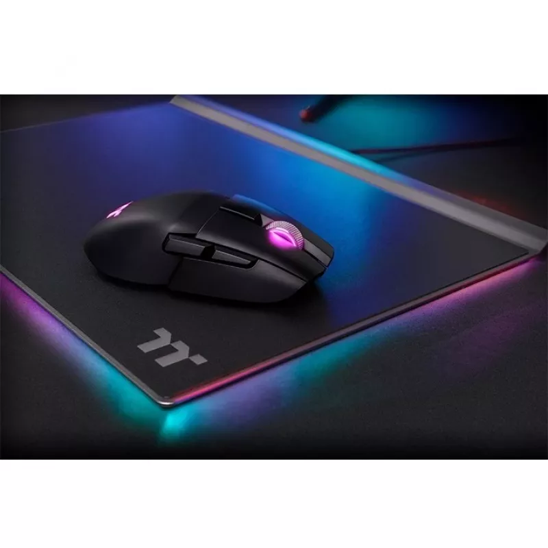 Thermaltake Argent M5 -hiiri, molempikätinen, RF Wireless+Bluetooth+USB Type-A, optinen, 16000 DPI (GMO-TMF-HYOOBK-01)