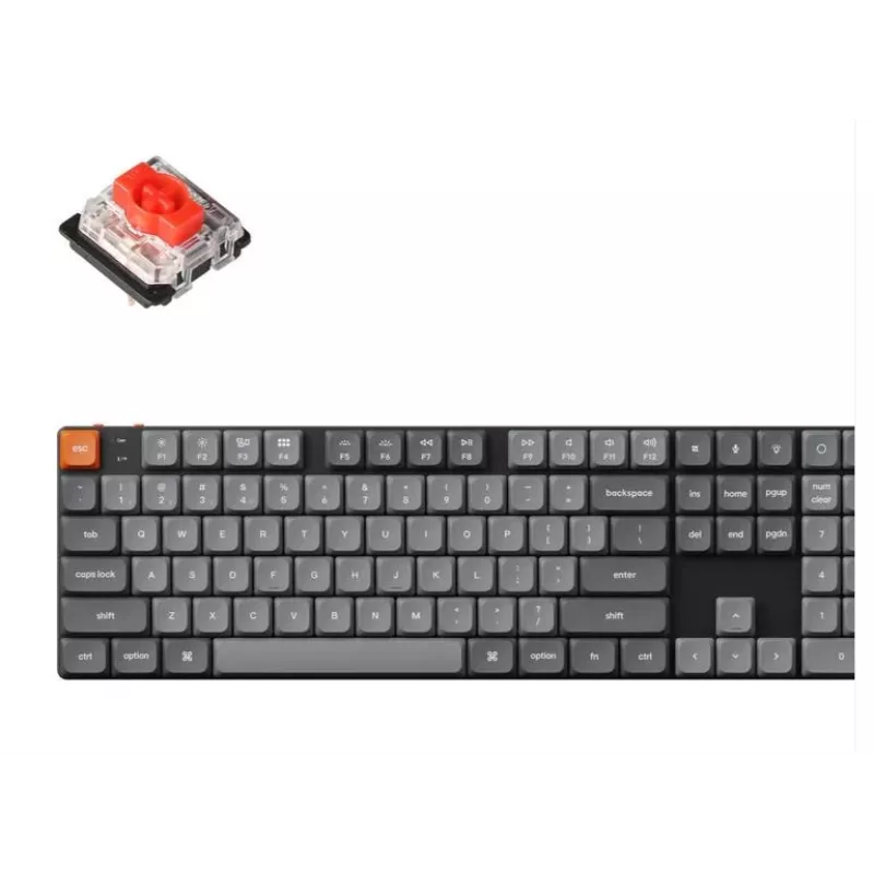 Langaton mekaaninen näppäimistö Keychron K5 MAX musta Low Profile
