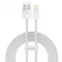 Baseus Dynamic -kaapeli USB–Lightning, 2,4A, 2m (valkoinen)