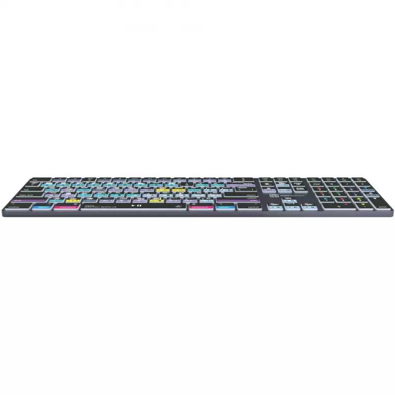 Logickeyboard LKB-RESB-TM-UK Office Bluetooth QWERTY -näppäimistö harmaa titanium