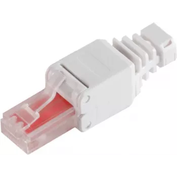 ShiverPeaks S/CONN 75011 Cat 6 työkaluton RJ45-pistoke vedonpoistolla, suojaamaton