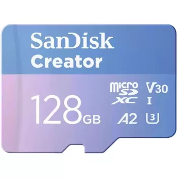 SanDisk Creator - flash-muistikortti (microSDXC-SD-sovitin sisältyy)