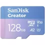 SanDisk Creator - flash-muistikortti (microSDXC-SD-sovitin sisältyy)