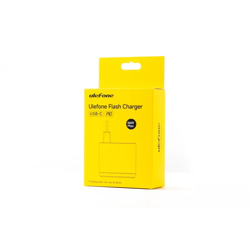 UleFone 66W -laturi — nopea USB-verkkolaite kannettaville laitteille, malli UF-CHAR-66WR