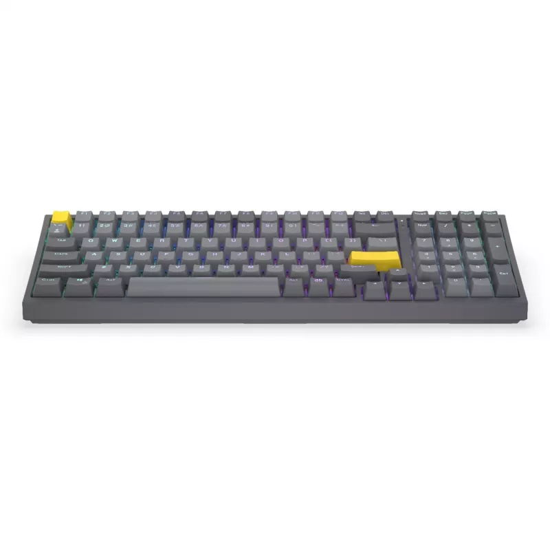 Celeris 1800, pelinäppäimistö harmaa, US-asettelu, ENDORFY Yellow Gateron